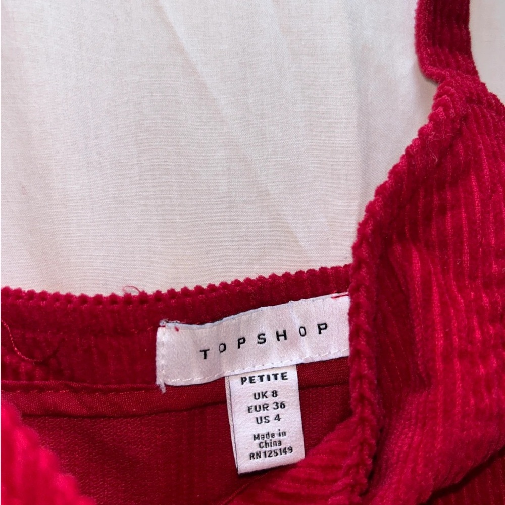 Topshop pini mini dress